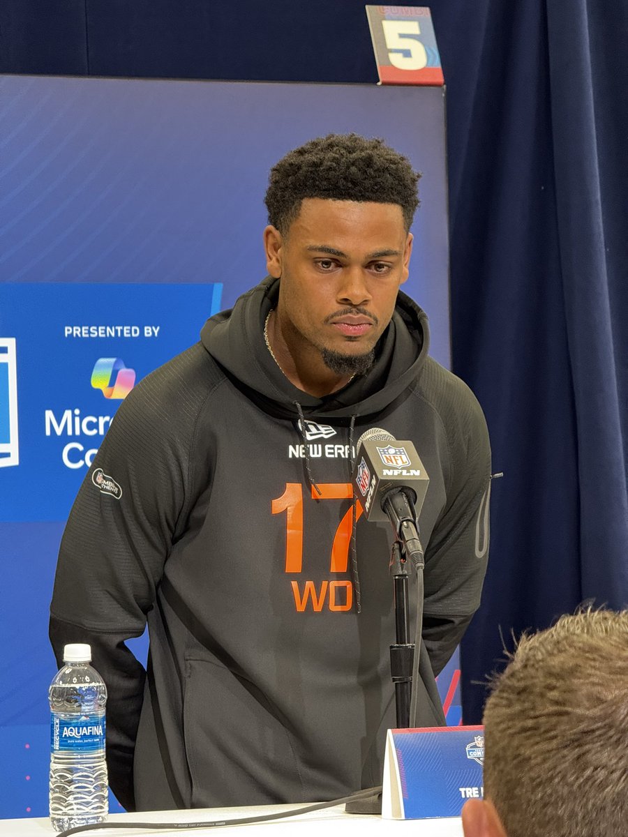 “Something I take pride in is going out there and taking the DBs soul” 

We have a new quote of the combine from Ole Miss WR Tre Harris