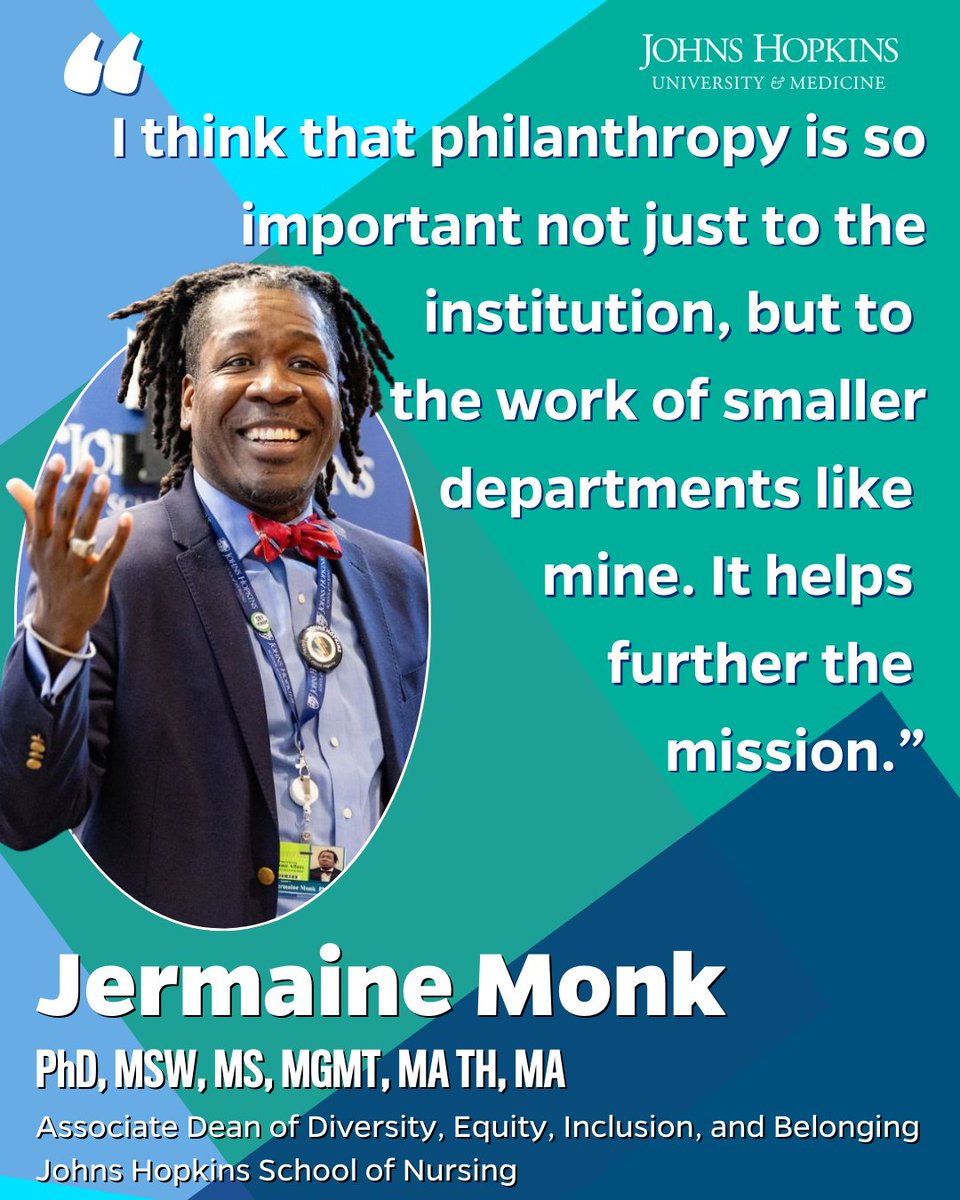 Dr. Jermaine J. Monk is an accomplished teacher, scholar, and academic administrator with over a decade of experience in higher education. With <a href="/JHUNursing/">Hopkins Nursing</a>, Dr. Monk and his team help create a more inclusive environment through culture and curriculum development. #FacultyFriday
