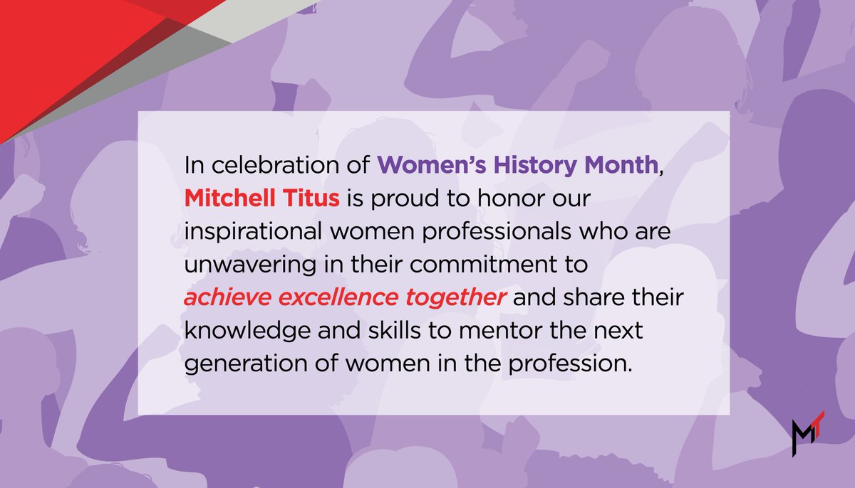 Mitchell_Titus's tweet photo. Celebrating Women's History Month! #WomensHistoryMonth #InfluentialWomen #Diversity #WomenLeaders #CPA #Accounting #MitchellTitus https://t.co/EIYJcix8qV