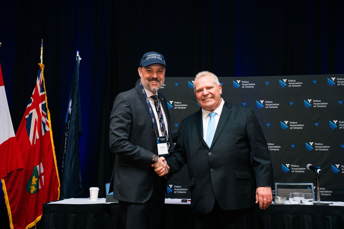 Congratulations to <a href="/fordnation/">Doug Ford</a> on securing a historic third term as Premier of Ontario! Your leadership is crucial as we navigate the challenges ahead. Looking forward to continuing our work together to ensure the safety security of all Ontarian's