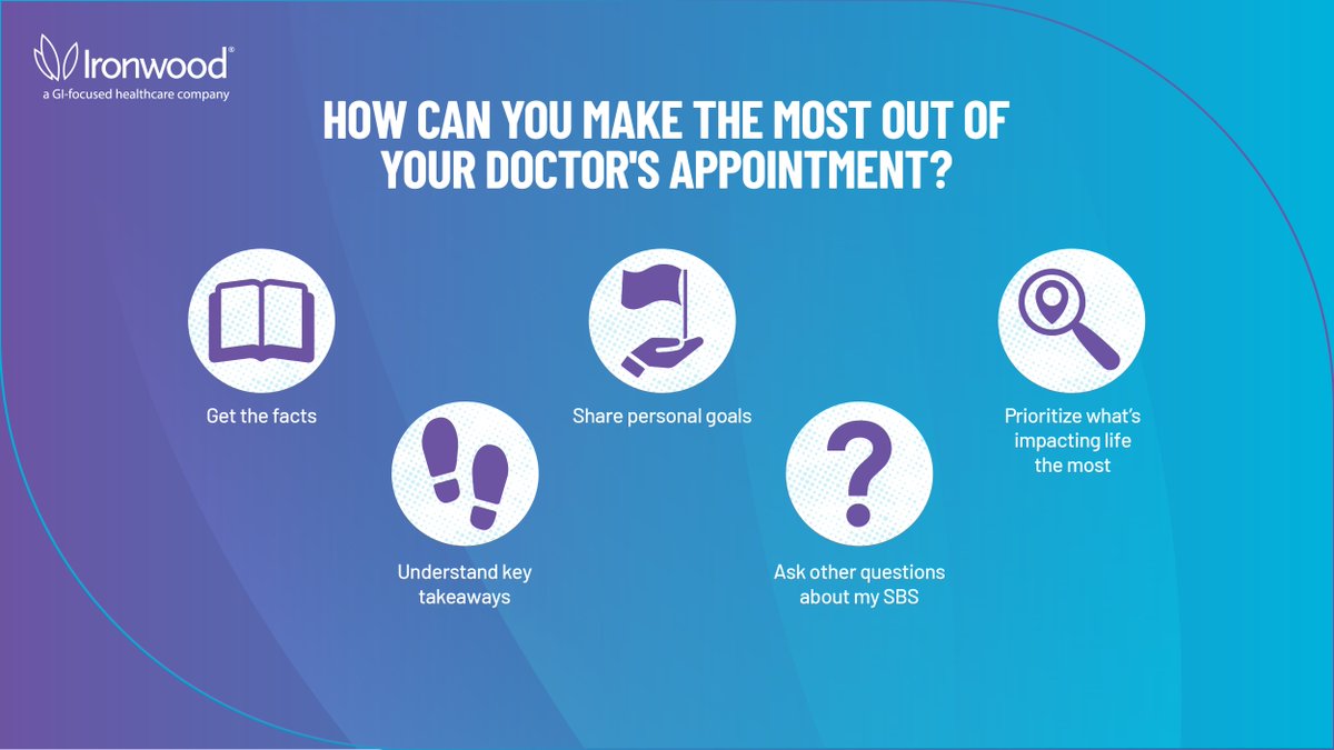 Feeling seen and heard is key for those navigating #ShortBowelSyndrome. 

The ‘Let’s Talk SBS’ guide, created by Ironwood with patient advocates and medical professionals, helps patients have meaningful conversations with their care team.

#RareDiseaseDay

ow.ly/a9MN50V7NGn