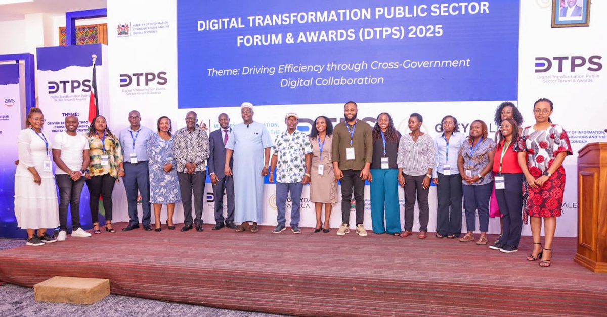 The Digital Transformation Public Sector (DTPS) Forum and Awards 

Today afternoon I presided over the DTPS Awards, where 21 winners in various categories such as finance, health, education, emerging tech, digital communications excellence, CTO of the Year, CEO of the Year, and