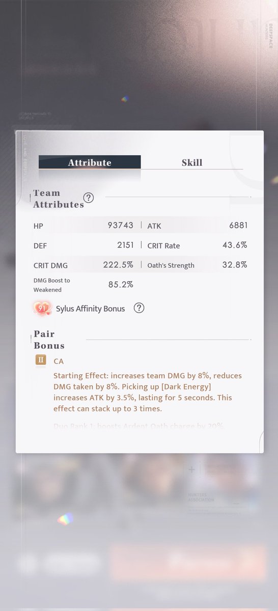 Freezesight's tweet image. Deepspace trial energy Orbit stage 120 attribute & gameplay
Need to try several times for round 2. Better if dmg boost to weakness higher. 👀
#LoveandDeepspace #DeepspaceTrial
#gameguide #Gameplay #SleeplessInLinkon