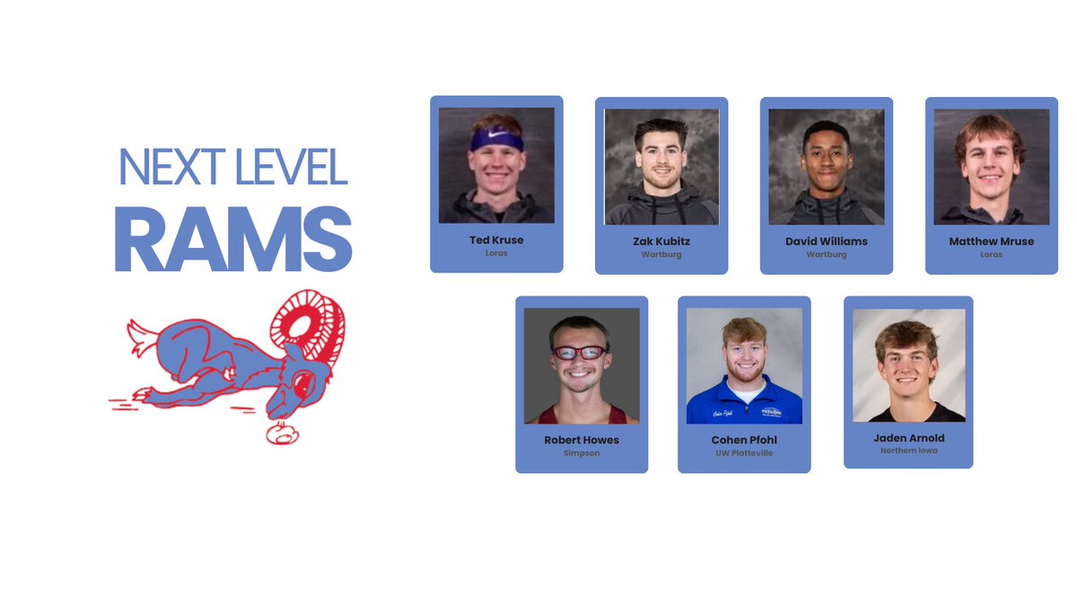 Good luck to all of our Rams competing at their conference meets this weekend!!