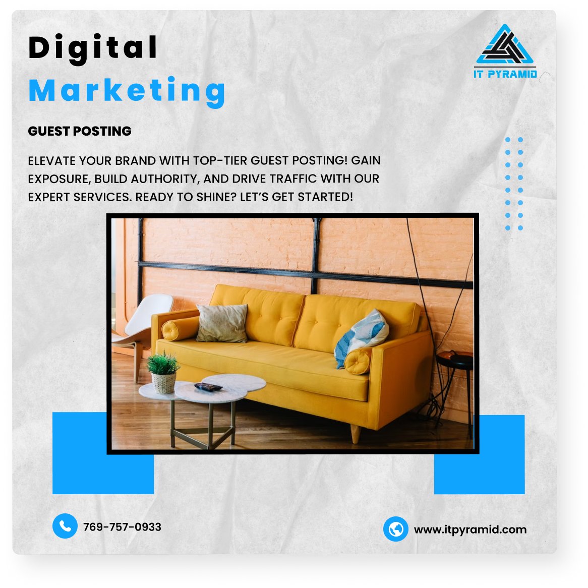 ITPyramid1's tweet image. Grow your reach and share your voice!  Explore guest posting opportunities

Reach out at 769-757-0933 or itpyramid.com

#itpyramid
#GuestPosting
#ContentMarketing
#DigitalMarketing
#BloggingTips
#SEOContent
#ContentCreation
#WriteForUs
#DigitalGrowth
#OnlineVisibility