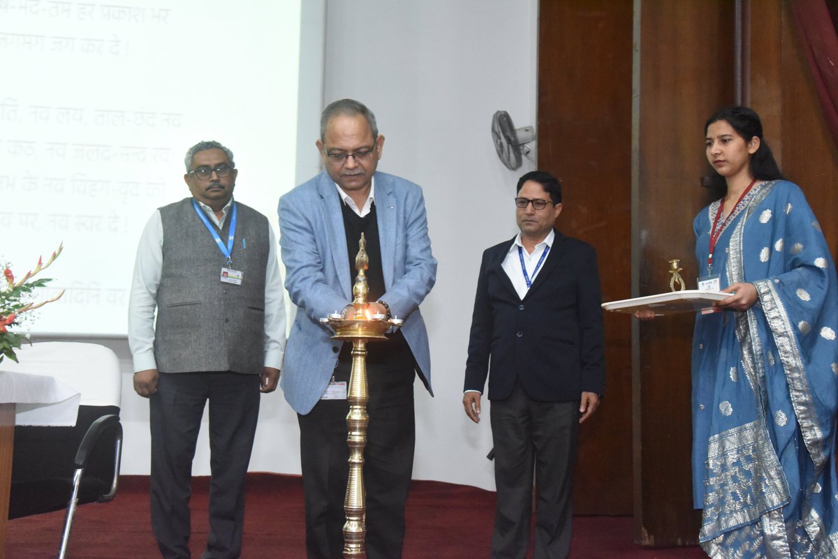 CSIRIIP's tweet image. CSIR-IIP celebrates National Science Day
AcSIR Science Club of CSIR-IIP organized an event “AAGAZ 3.0”. The event was graced by Shri Gopal Joshi, ED &amp;amp; Head, KDMIPE, ONGC as Chief Guest and Dr. Bharat Newalkar, Chief General Manager (R&amp;amp;D), BPCL as Guest of Honour.