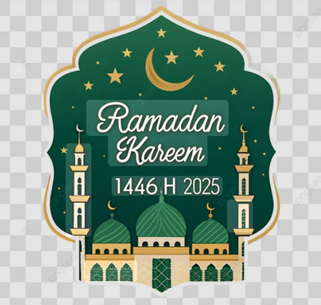 Ramadan Mubarak! Wishing all Muslims around the world a peaceful, blessed, and spiritually fulfilling month. May this holy month bring you closer to faith, fill your hearts with compassion, and shower you with endless blessings.