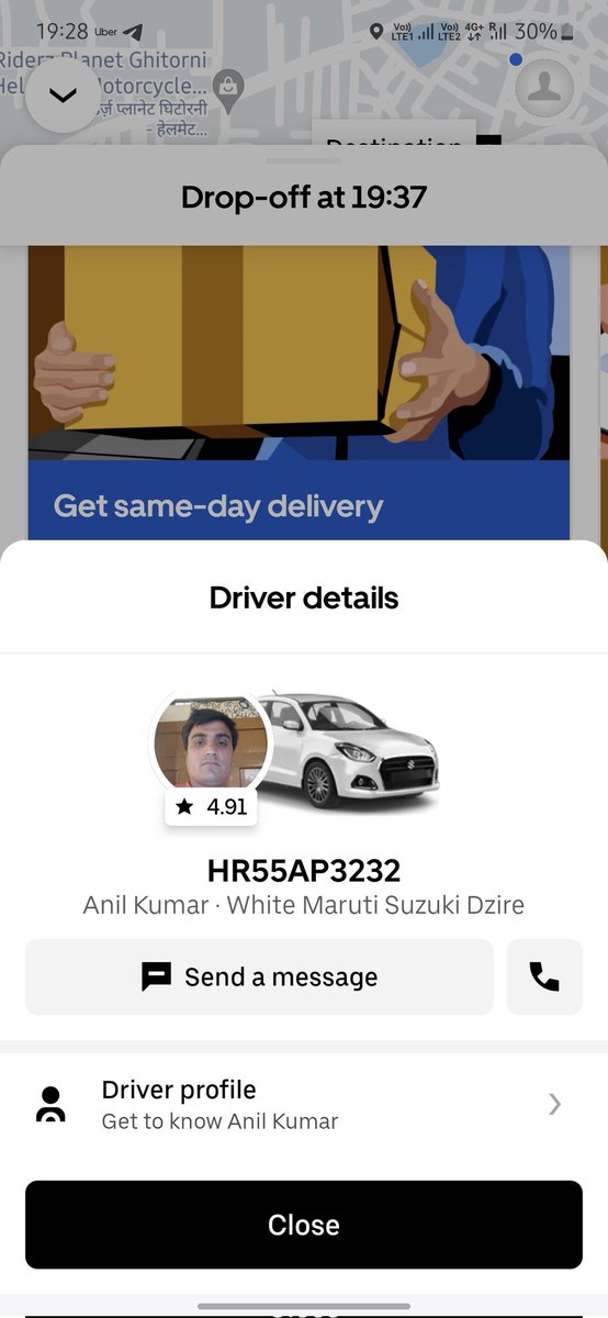 AjitKumarSatap5's tweet photo. @Uber_India @Uber Please understand and train your drivers that winter is no more and they should run AC to avoid suffocation. The attached driver didn't started AC even after requesting. It was so suffocating that I was about to loose my senses. Pathetic!! https://t.co/m1FT73YUpL