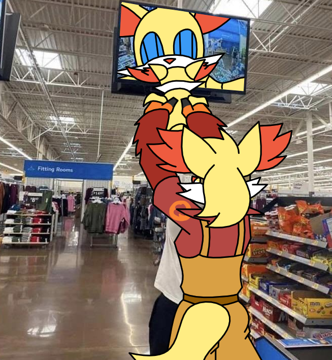 RaiPhox's tweet photo. Delphox Rai showing off his greatest achievement, F.E.N.N.E. - B.O.T.
---
#furry #anthro #pokemonanthro #delphox #delphoxanthro #memedrawing https://t.co/NbCXA4CIG2