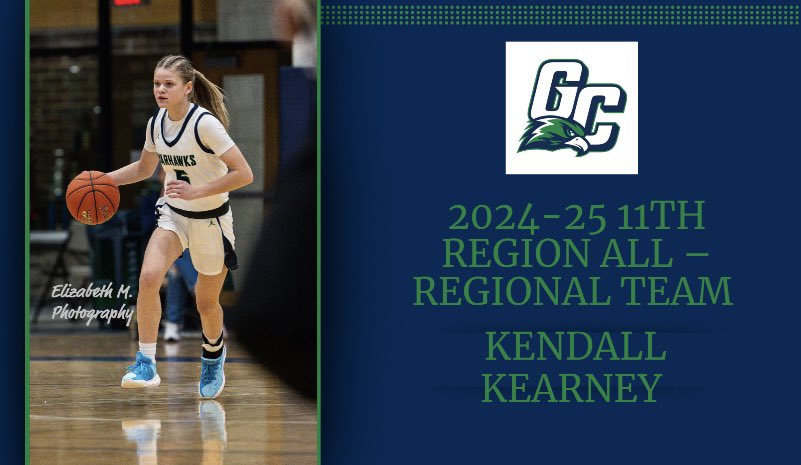 Congratulations to <a href="/KendallKearne18/">Kendall Kearney</a> for making the 11th Region All Regional Team 
<a href="/GCHSWarhawks/">Great Crossing Athletics</a> <a href="/oaksie72/">Kal Oakes</a> <a href="/peterwiKY/">Peter Wilson</a>
