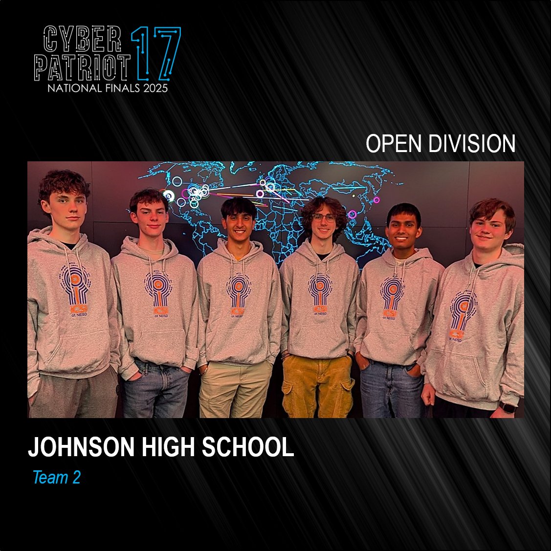 Give it up for Pbchocolate from Eastern Technical High School (Baltimore, MD) and Team 2 from Johnson High School (San Antonio, TX). We will see you next week at the CP-17 National Finals Competition! #CP17Finals