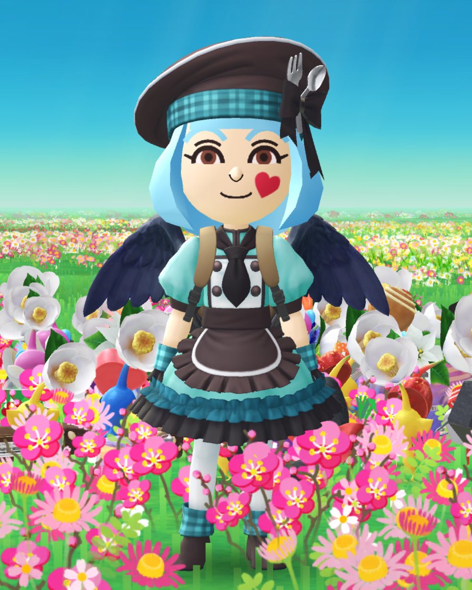 ma_yu_ff's tweet photo. 青いコスチュームに272カカオが足りなかったので、華麗なきのこ🍄にチケットで入り、青い帽子をコインでゲットして、おまけカカオのおかげでなんとかコスチュームゲット♪ギリギリセーフです☺️ https://t.co/SOfyfxU9In