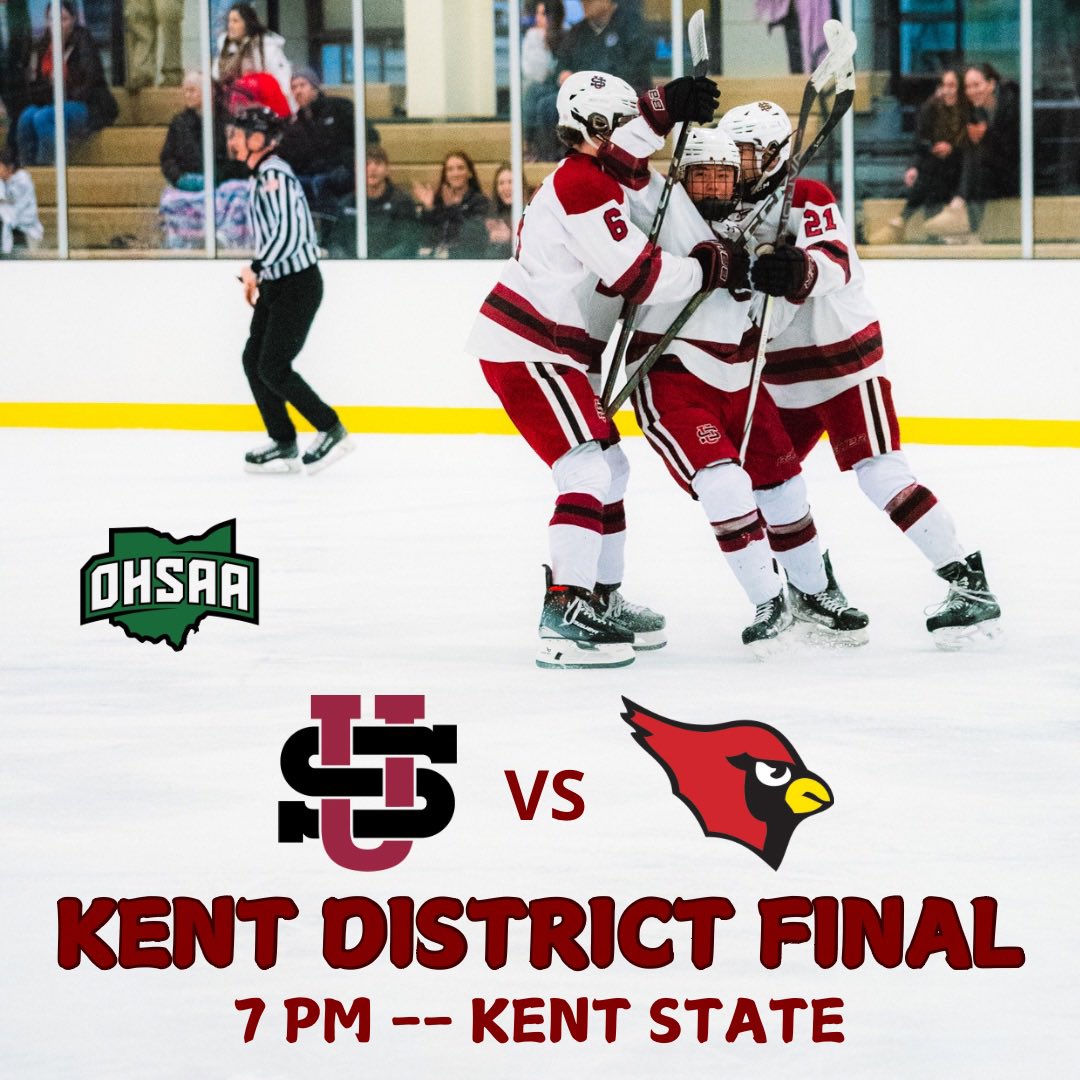 GAME DAY! The boys take on Mentor tonight looking for a third straight district title.