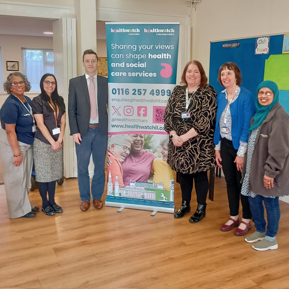 Healthwatch Leicester and Leicestershire (@healthwatchleic) on Twitter photo We are delighted that <a href="/drlukeevans/">Dr Luke Evans MP</a> was able to join our #SpeakUp event in Hinckley.
As a GP and shadow health minister, we look forward to working with him to help improve health & social care in the area.
Today's discussion with local people has been very enlightening. We are delighted that <a href="/drlukeevans/">Dr Luke Evans MP</a> was able to join our #SpeakUp event in Hinckley.
As a GP and shadow health minister, we look forward to working with him to help improve health & social care in the area.
Today's discussion with local people has been very enlightening.