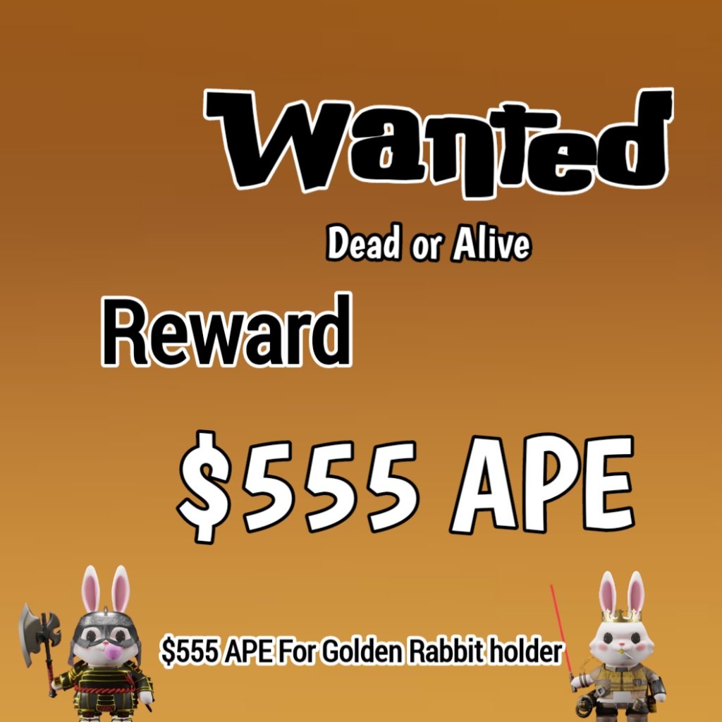 Warrior Rabbit on APE tweet media