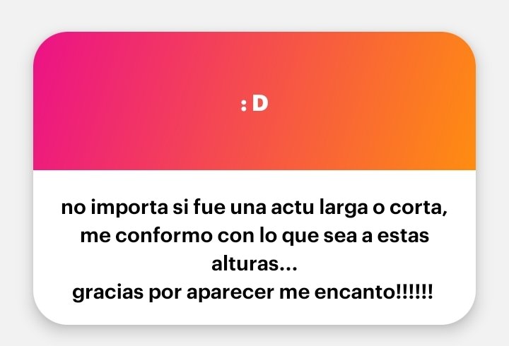 JAJAJAJ solo fueron 3 semanas loco