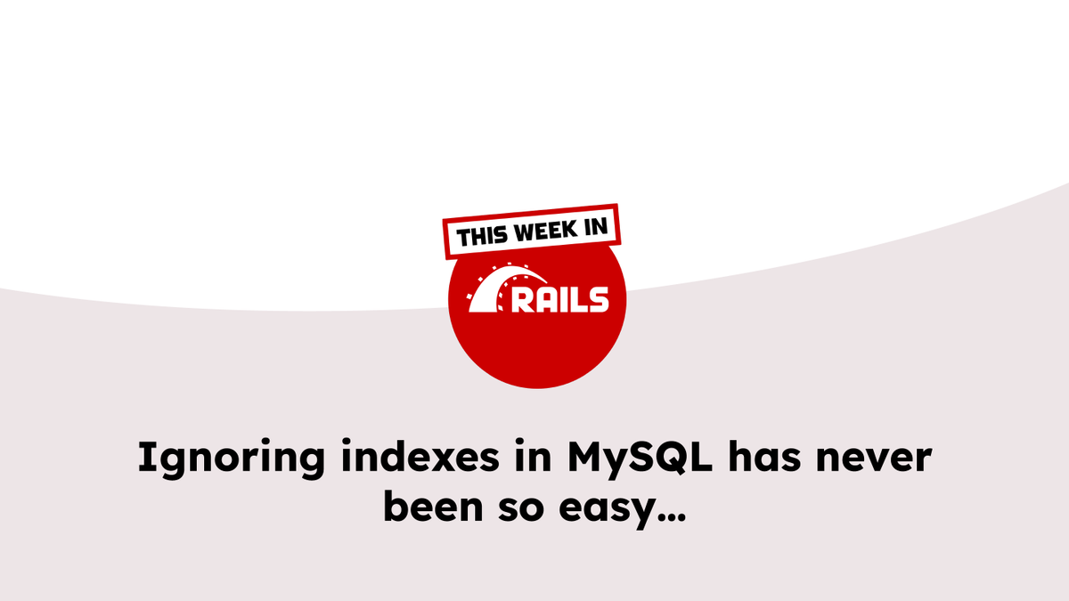 Ruby on Rails tweet media
