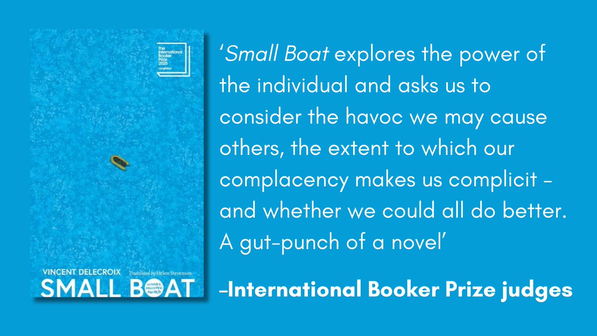'A gut punch of a novel' –International Booker Judges

Small Boat is available to pre-order now: hoperoadpublishing.com