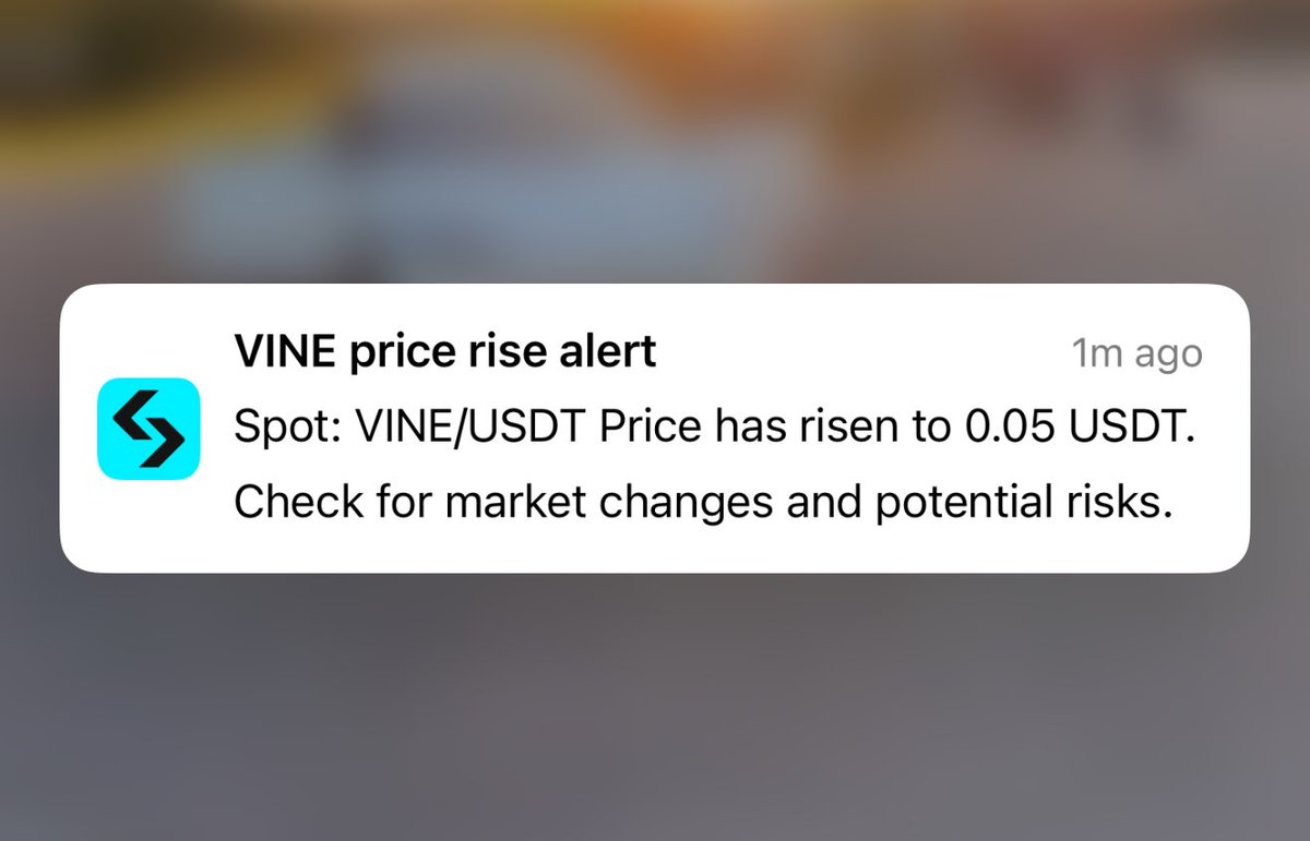 SaadMY89's tweet photo. More Notifications coming 😁
$VINE touching $0.10 ?
𝕏 - 𝕍 https://t.co/2AZ94QCiKA