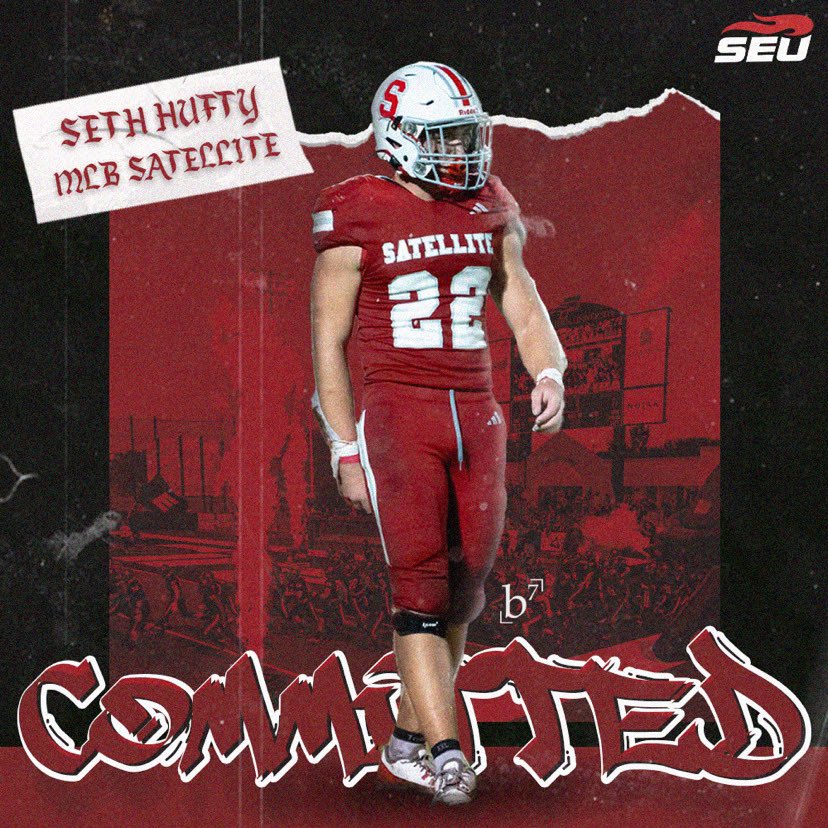Seth Hufty (@sethhufty) on Twitter photo Extremely blessed and thankful to announce my commitment to Southeastern University <a href="/SEUFireFootball/">Southeastern Football</a> <a href="/coachkhalilp/">Khalil Pope, MSM</a> <a href="/Coach_Waugh/">Adam Waugh</a> <a href="/Helton_FBCoach/">Brian Helton</a> <a href="/ScorpFootball/">Satellite Football</a> <a href="/SportsBrevard/">BrevardSportsNetwork</a> <a href="/raefsu23/">321 Recruits</a> <a href="/bradyferris_/">Brady Ferris</a> Extremely blessed and thankful to announce my commitment to Southeastern University <a href="/SEUFireFootball/">Southeastern Football</a> <a href="/coachkhalilp/">Khalil Pope, MSM</a> <a href="/Coach_Waugh/">Adam Waugh</a> <a href="/Helton_FBCoach/">Brian Helton</a> <a href="/ScorpFootball/">Satellite Football</a> <a href="/SportsBrevard/">BrevardSportsNetwork</a> <a href="/raefsu23/">321 Recruits</a> <a href="/bradyferris_/">Brady Ferris</a>