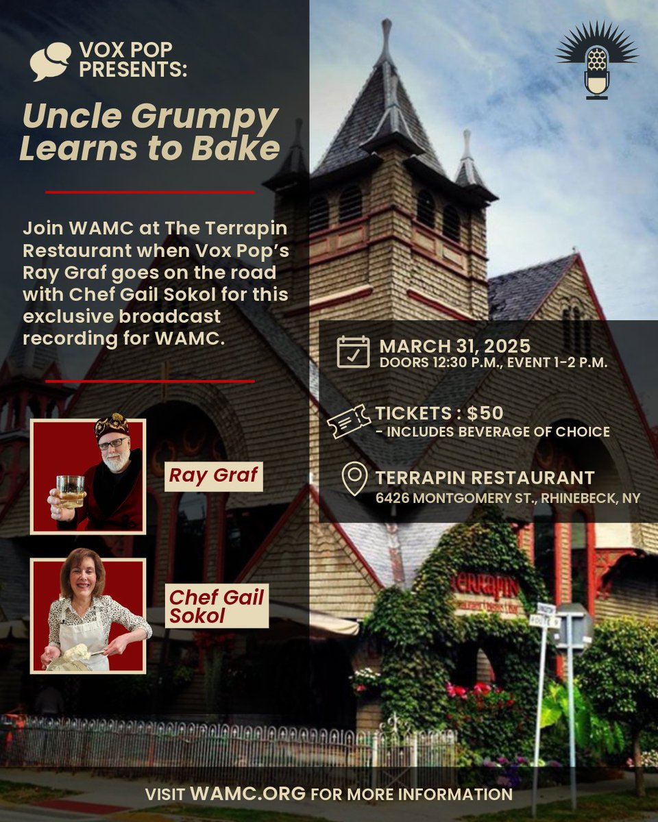 Vox Pop presents Uncle Grumpy Learns to Bake! Tickets on sale - mailchi.mp/b08f28395217/t…