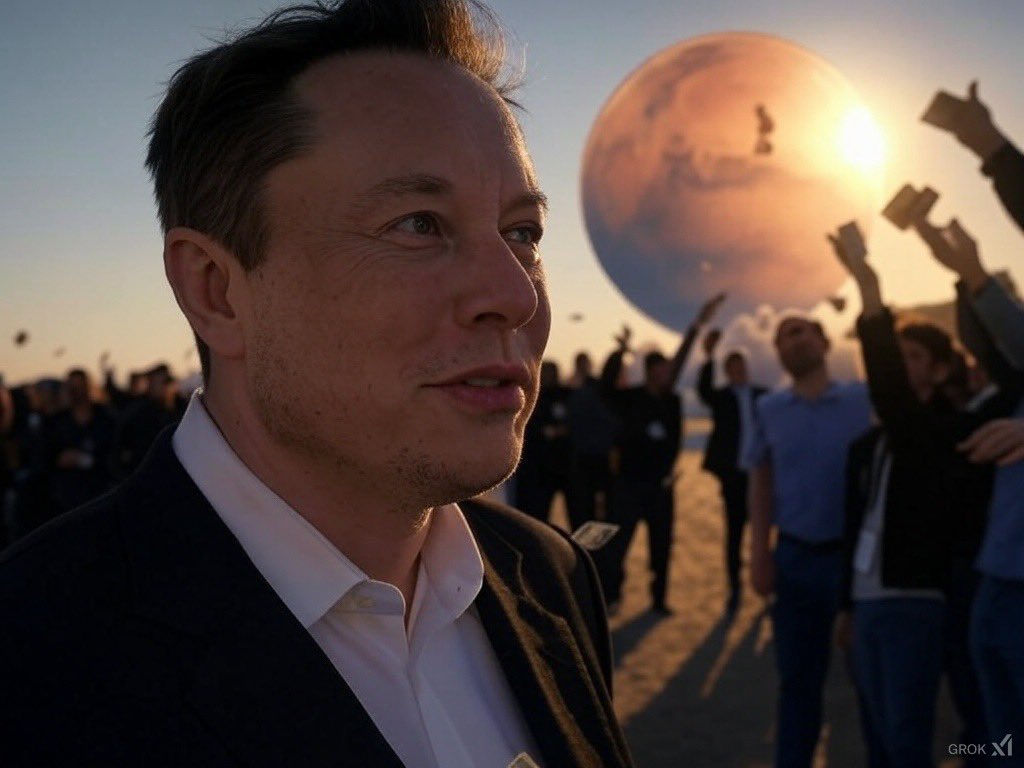 SALLAR $ALL | Solana Chain's DePIN 🐍 (@sallar_io) on Twitter photo <a href="/MarioNawfal/">Mario Nawfal</a> 🚀 Proof of Shoreline? 🌊🔴 If Mars once had oceans, why not bring them back?
Imagine a decentralized crowdfunding campaign on blockchain—where backers fund terraforming efforts and receive tokens. Each token represents a stake in future Martian development, from oxygen farms <a href="/MarioNawfal/">Mario Nawfal</a> 🚀 Proof of Shoreline? 🌊🔴 If Mars once had oceans, why not bring them back?
Imagine a decentralized crowdfunding campaign on blockchain—where backers fund terraforming efforts and receive tokens. Each token represents a stake in future Martian development, from oxygen farms