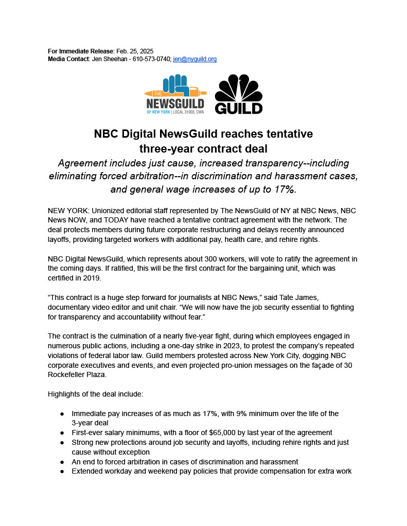 NewsGuild of New York tweet media