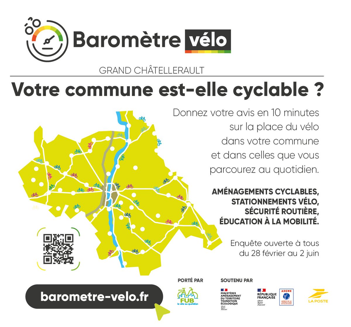 A vélo Châtellerault - association d'usagers vélo tweet media