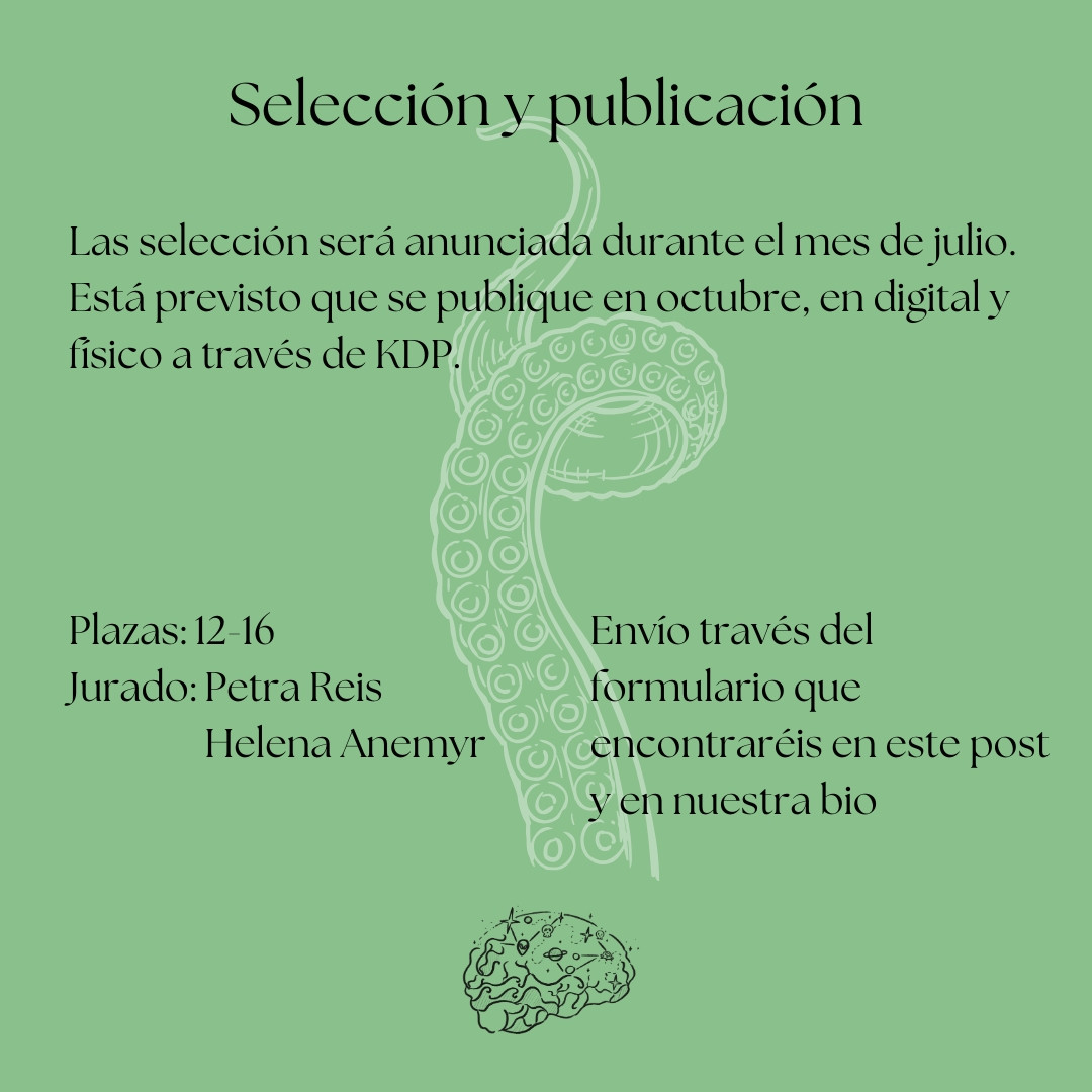 Buenas tardes, monstruitas

Bienvenides al nuevo curso de Cabezología. Este año, seremos monstruos 🐉💚

⬇️ Envío de relatos del 2 de marzo al 1 de junio ⬇️