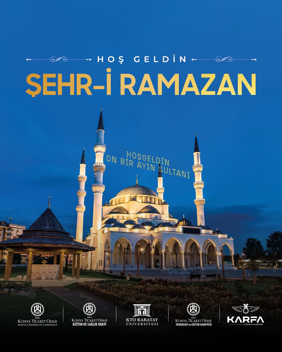 Hoş Geldin Ya Şehr-i #Ramazan…🌙