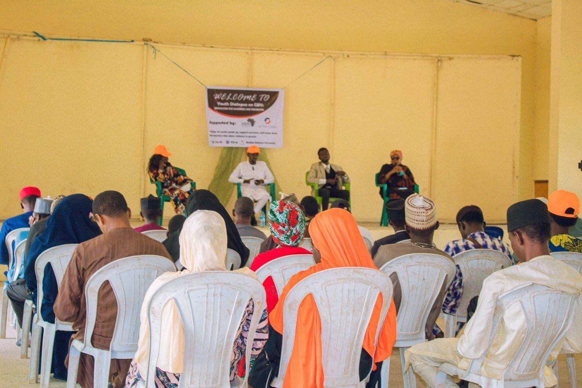 bethechangeglob's tweet photo. #Spotlight on @Sarakeentha 
The #BeTheChangeChampion, He led a transformative GBV advocacy project in Gombe State 🇳🇬 through our Digital Advocacy Support Fund, engaging youth, experts, &amp; stakeholders. We supports changemakers with resources to amplify their impact. 
#iLeadAfrica https://t.co/n30Y0IG0Zh