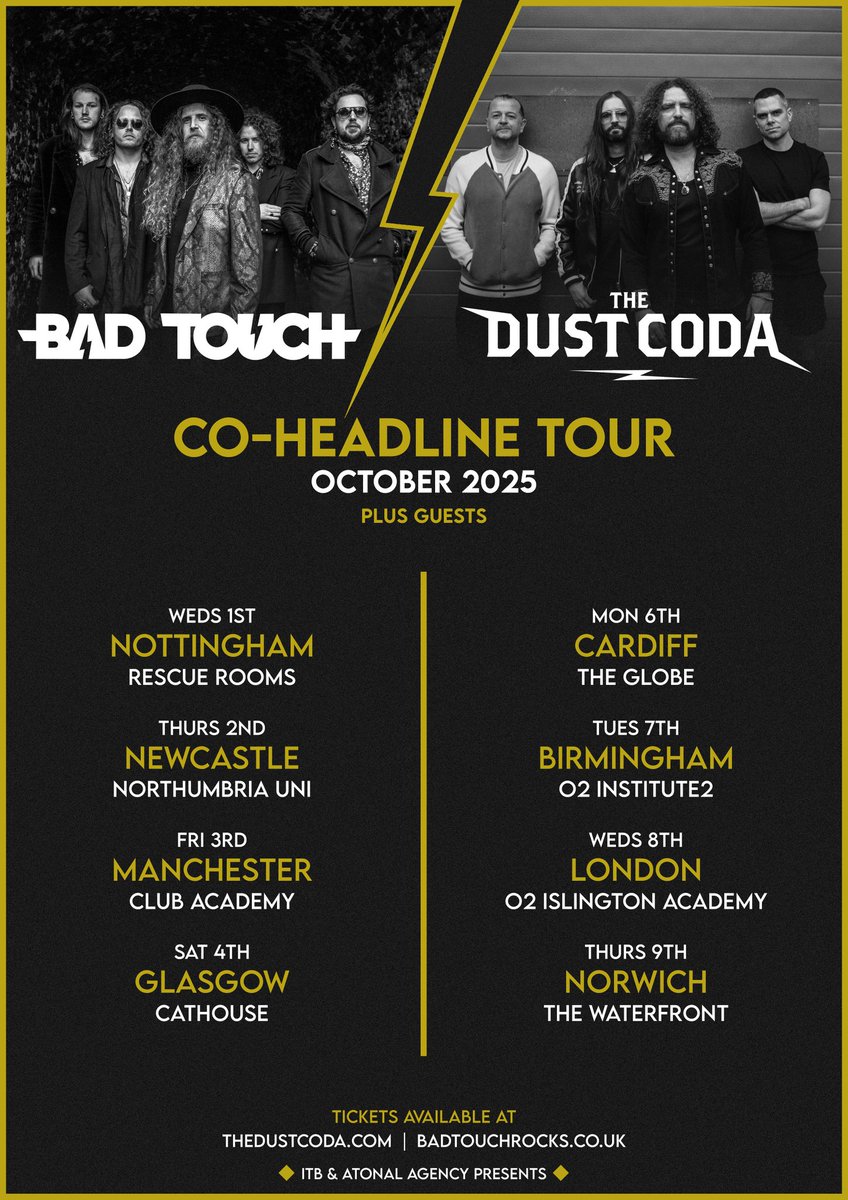 ‼️TOUR POSTPONEMENT‼️

Unbelievably gutted this couldn't go ahead as planned but extremely excited to see you in October!

Tickets 
bnds.us/immj2t

All original tickets remain valid 

#livemusic #uktour #gig #concert #rockband #band #bandontour