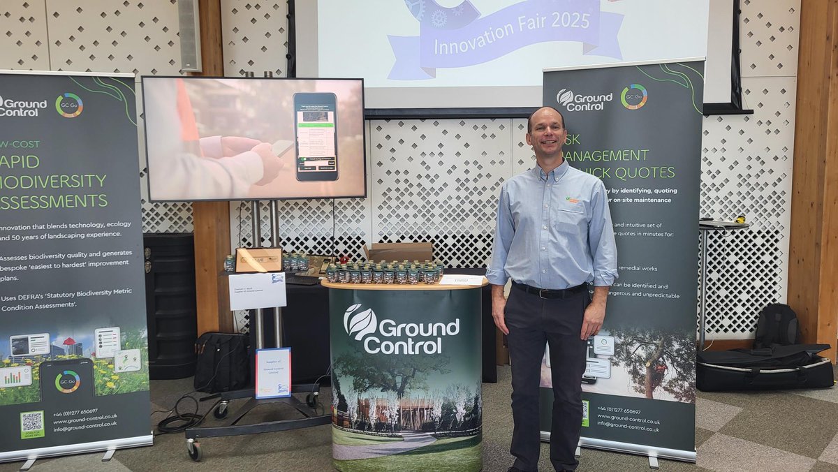 GroundControlGC's tweet image. Thank you to @VINCI for hosting us at their #InnovationFair, where we shared our innovative approach to grounds maintenance and rapid biodiversity assessments.

Well done to Jay and Emma for sharing their expertise👏

Find out more⬇️
ground-control.co.uk/services/desig…