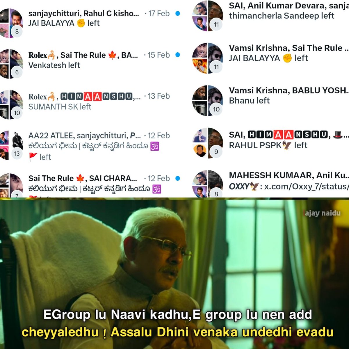 AjayNai69727309's tweet image. Solution Cheppandra Dhiniki Evaraina😔🙏🏻!

#twittergroups #twitterhack