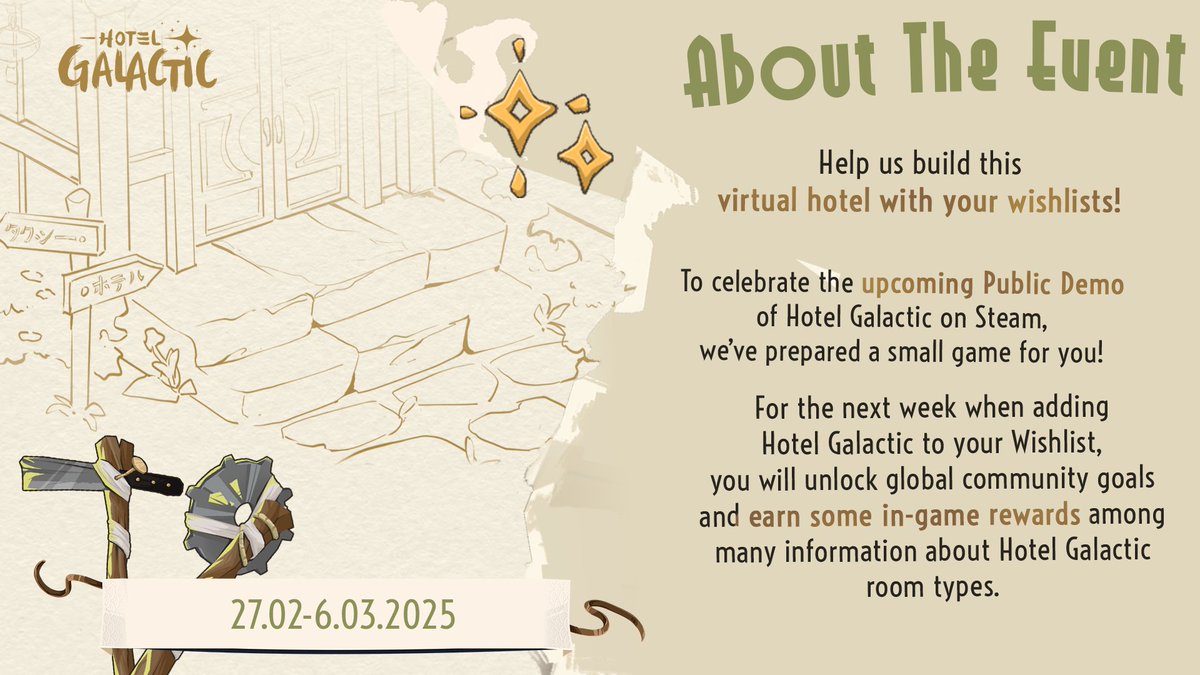 Hotel Galactic 🪐 PLAY NOW ON STEAM tweet media