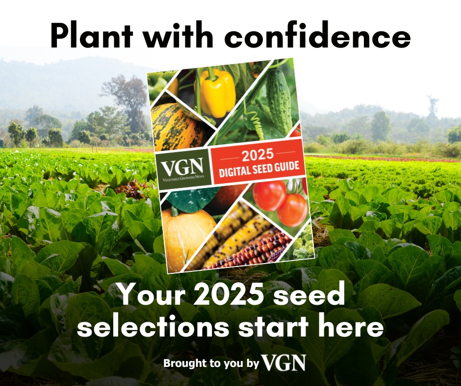 Whether you're focused on meeting consumer demand, improving yields or keeping up with industry trends, this guide has everything you need to plant with confidence. 👉 vegetablegrowersnews.com/Seeds

#SeedGuide2025 #Agriculture #Farming #GrowWithConfidence