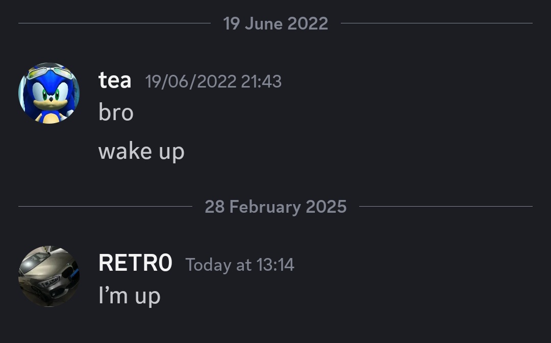 Help I messaged my friend like 3 years ago and he never responded and now finally after 3 YEARS he responded I'm gonna cry