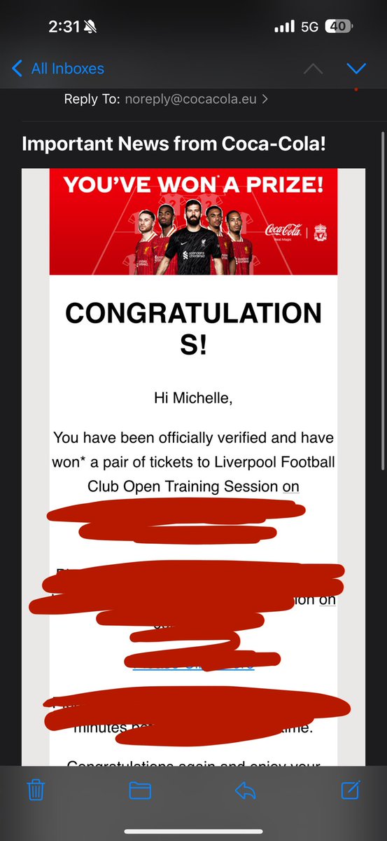shelllyfletchhh's tweet image. Absolutely buzzing see you next week @LFC @MoSalah 

If anyone has any tickets for Liverpool Southampton on Saturday please let me know!!! @LFCFANTICKET @LFC_Ticket_Stop @REDTICKETSYNWA_ @REDticketMenIRE