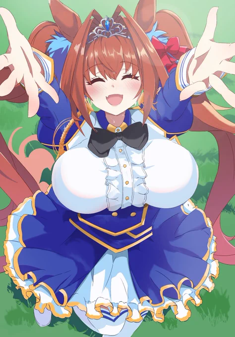 レース後のダイワスカーレット描きました#ウマ娘 