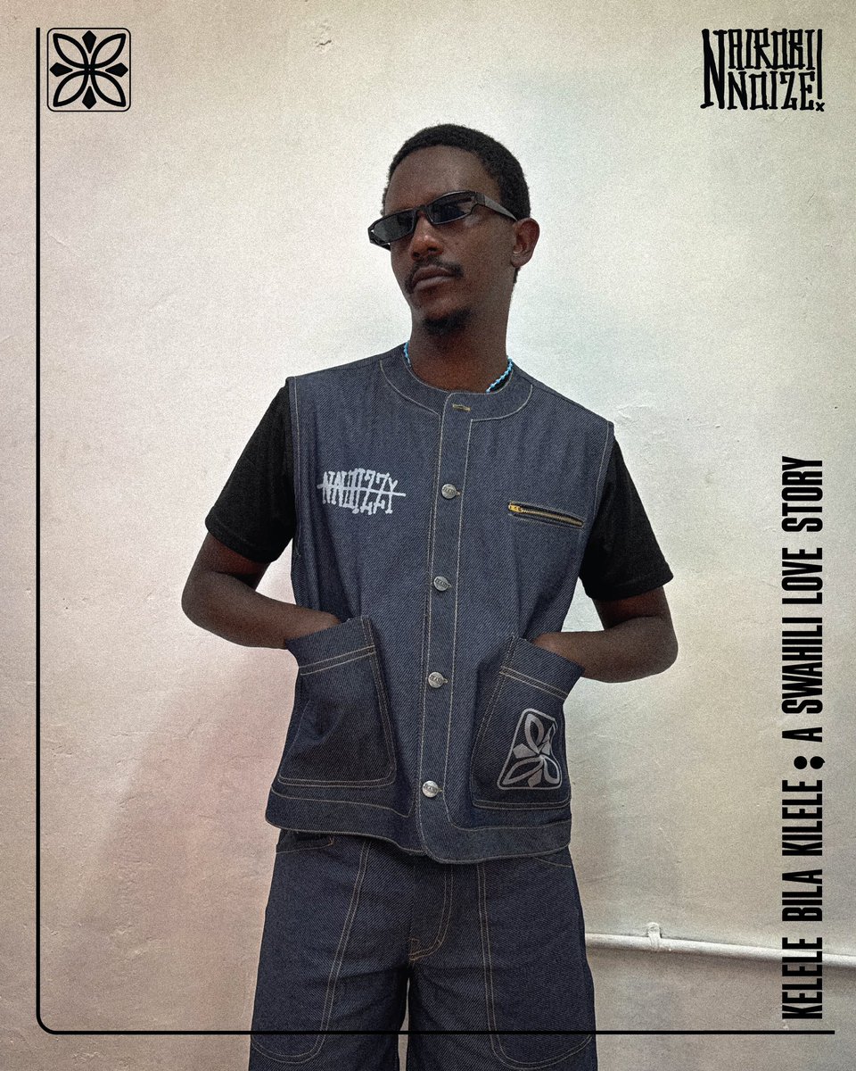 NairobiNnoize's tweet image. Introducing the NNOIZZY denim set—an edgy creation featuring Swahili-inspired motifs Debuting exclusively at the @dripordrownnrb pop-up this Sunday. Enjoy a 20% discount on your ticket purchase with the promo code “NnoizyLuv” and score exclusive complimentary extras.