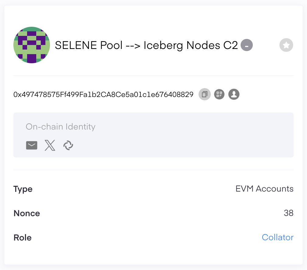 LucaPoggi7's tweet photo. π’ Quoting the post below from June 2024, I am again pleased to announce that π§ Iceberg Nodes π§ has just acquired a 2nd collator on @MoonriverNW ππ
Happy Staking! πΎπ
#Collator #Staking #Moonbeam #Moonriver
