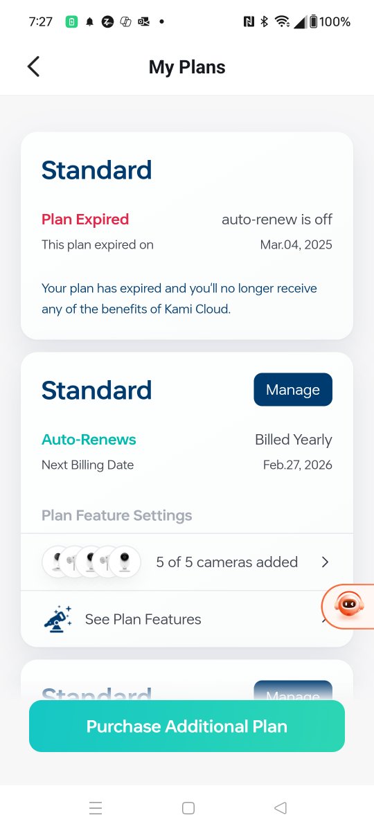 pat_finegan's tweet photo. Beware Kami Vision and Yi Technology! They will terminate your cloud storage five days before the contract expiration date and delete all your security footage. If you subscribe with Kami, they WILL definitely f**k you over. @kamivisionn @kamivision11 https://t.co/EmjszPGzCp