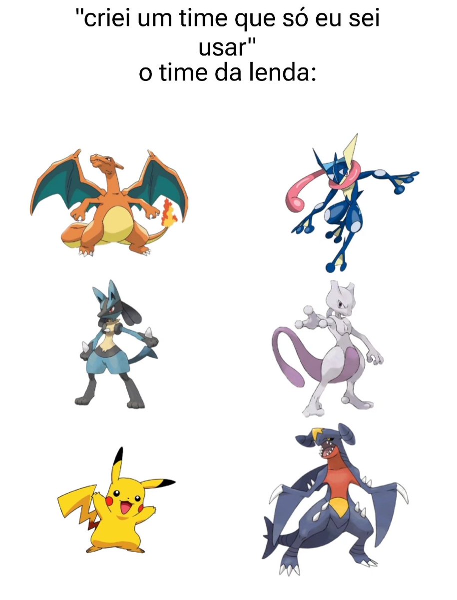 azarco91's tweet image. É sempre uns times assim e sempre tem um garchomp
