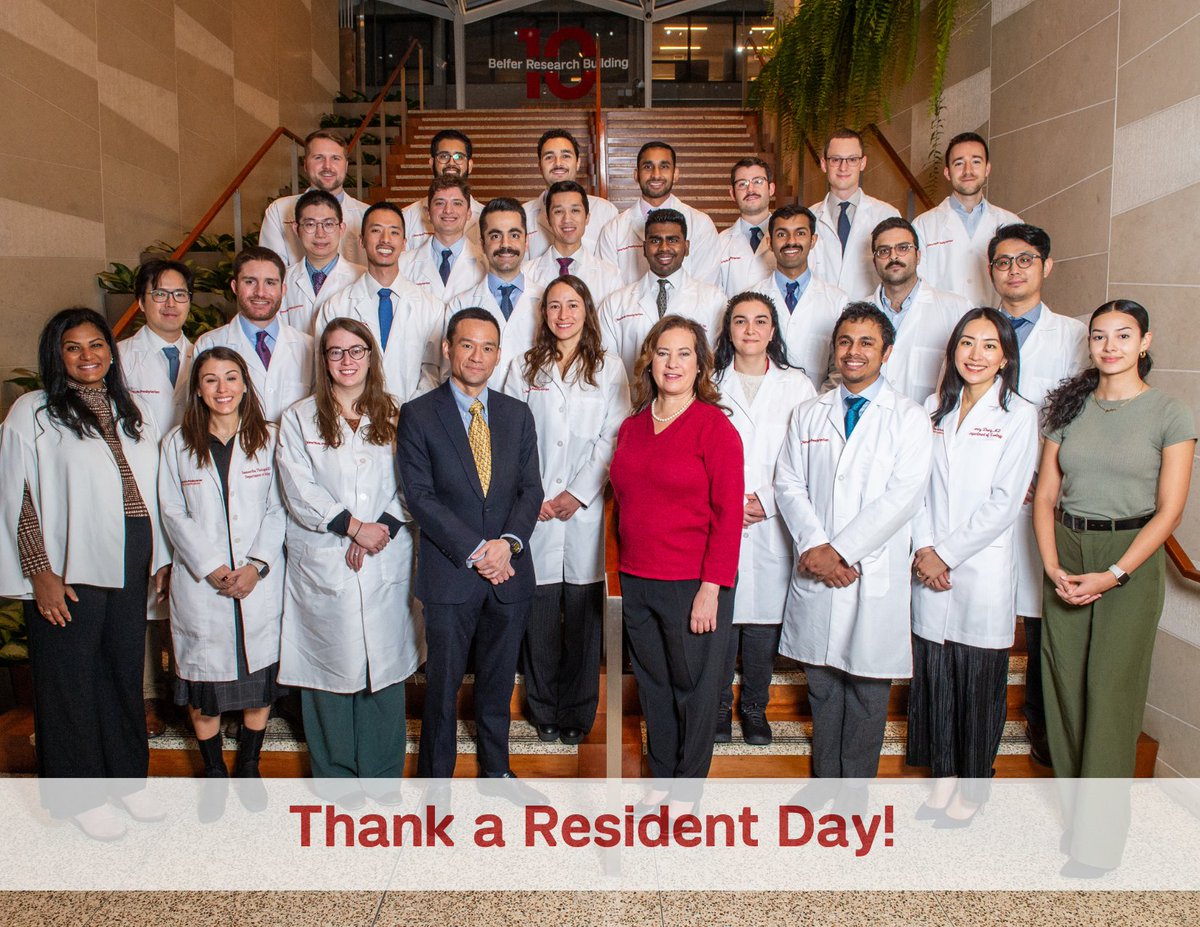 Happy #ThankAResidentDay!

Thank you to our amazing urology residents for your hard work and dedication to providing compassionate care to our patients each day. We are so grateful for all you do!