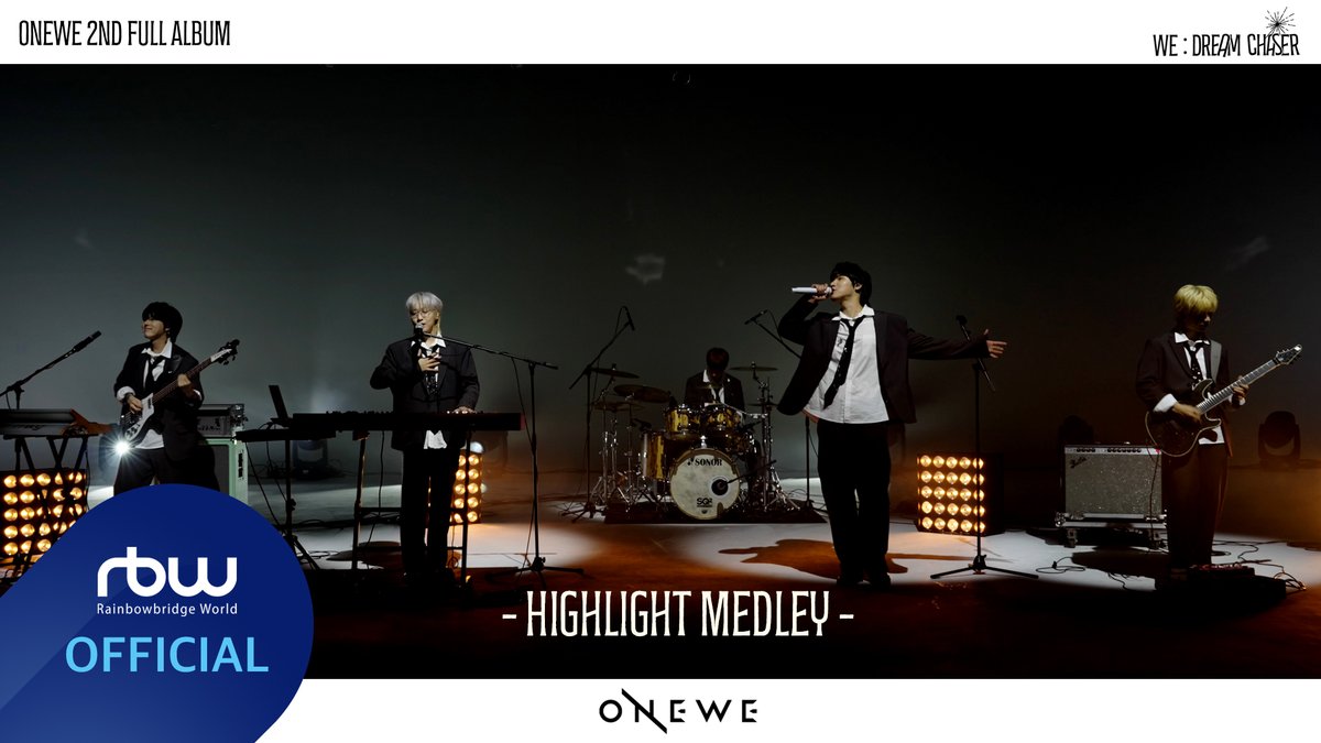 [#ONEWE] 

ONEWE 2ND FULL ALBUM 
[WE : Dream Chaser]

🔹 Highlight Medley 🔹

🔗 youtu.be/AJ3uC_jrhwo

2025.03.05 6PM (KST) RELEASE✔

#원위 #WE_Dream_Chaser
#별_헤는_밤 #The_Starry_Night