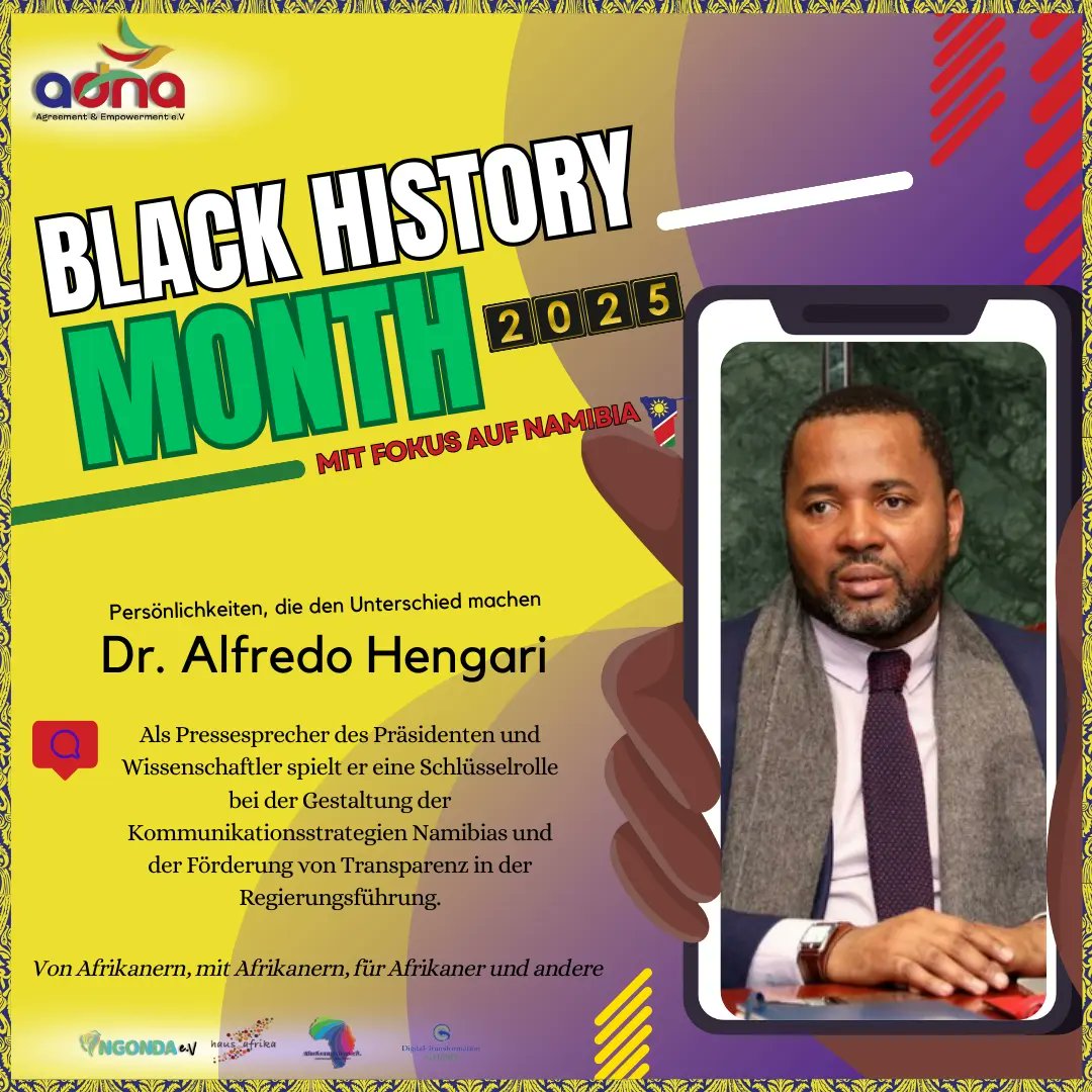 empowerment_4's tweet photo. This #BlackHistoryMonth we celebrate the Legends and trailblazers making history in Namibia. 💫💫 https://t.co/Ce9JbHRfji