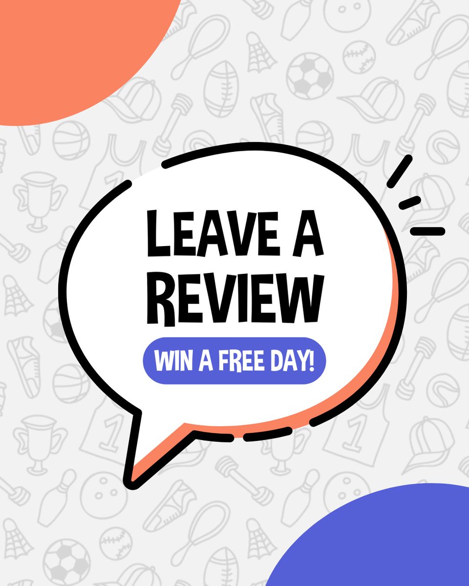 Did your child enjoy our February camps? ⭐

Leave us a Google review and you'll be entered into a draw to win a free day at our Kids Takeover camp! Submit your review by the 14th of March to be in the draw: bit.ly/KTO-review

#kidstakeover #holidaycamps #childcare