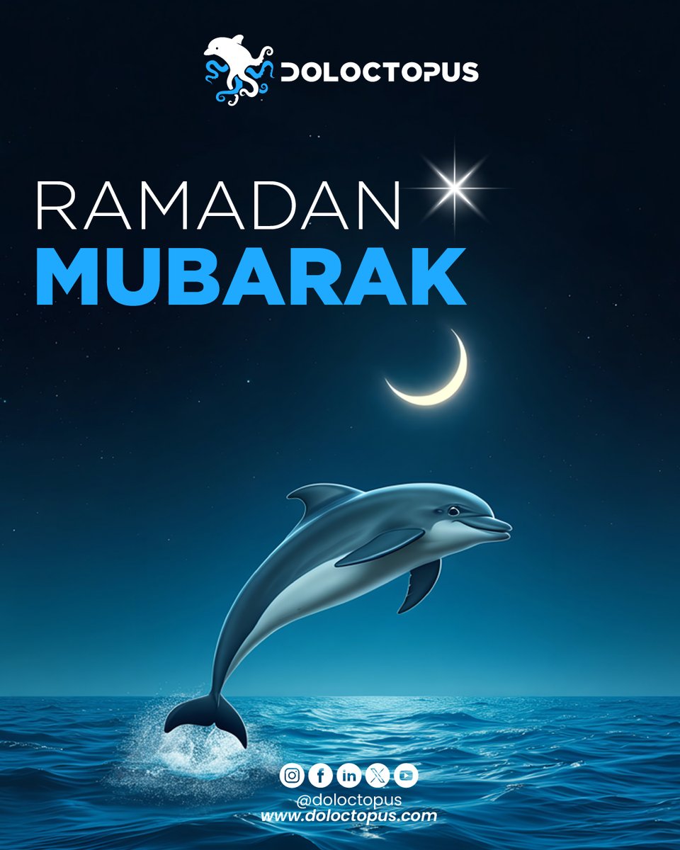 doloctopus's tweet photo. In the evolving world of business and creativity, Ramadan reminds us to pause, reflect, and give back. 
Wishing you a month filled with peace, compassion, and inspiration. Ramadan Mubarak! ✨

#RamadanMubarak #Reflection #Community #GivingBack #Doloctopus #RamadanKareem https://t.co/Gf9tvixZbs