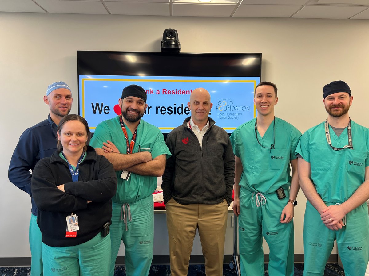 UNMC Department of Neurosurgery (@unmc_neurosurg) on Twitter photo We are literally jumping for joy...it's #2025ResidentAppreciationDay! We ended the week with our annual appreciation breakfast for the best #neurosurgery residents ever! We are truly so grateful for each of you & all you do! We love celebrating YOU!❤️<a href="/UNMCCOM/">UNMC College of Medicine</a> <a href="/unmc/">University of Nebraska Medical Center</a> #medtwitter We are literally jumping for joy...it's #2025ResidentAppreciationDay! We ended the week with our annual appreciation breakfast for the best #neurosurgery residents ever! We are truly so grateful for each of you & all you do! We love celebrating YOU!❤️<a href="/UNMCCOM/">UNMC College of Medicine</a> <a href="/unmc/">University of Nebraska Medical Center</a> #medtwitter