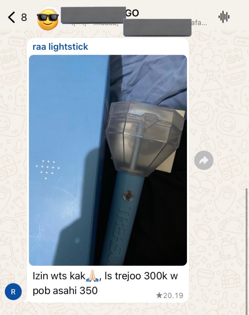 PENIPU LIGHTSTICK TREASURE DAN PHOTOCARD TREASURE 

username shopee: yoshraa
nomer shopeepay: 082230902629

buat kak raa semoga duit org org yg kakak tipu bisa kakak pergunakan untuk hal yang baik yaa kak biar duit kita juga barokah🤲🏻

maaf yaa ulang aku lupa sensor nama go nya🙏🏻